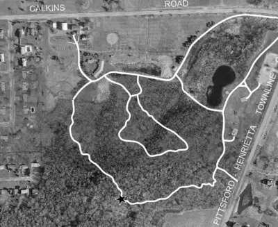 Tinker Nature Park Trail Map